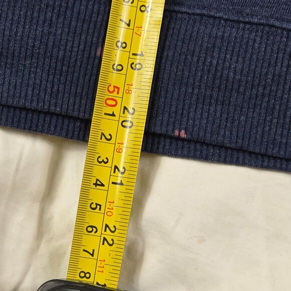 American Eagle Womens Large Blue Sweatshirt Eagle NYC Graphic Crewneck Casual - Picture 9 of 9